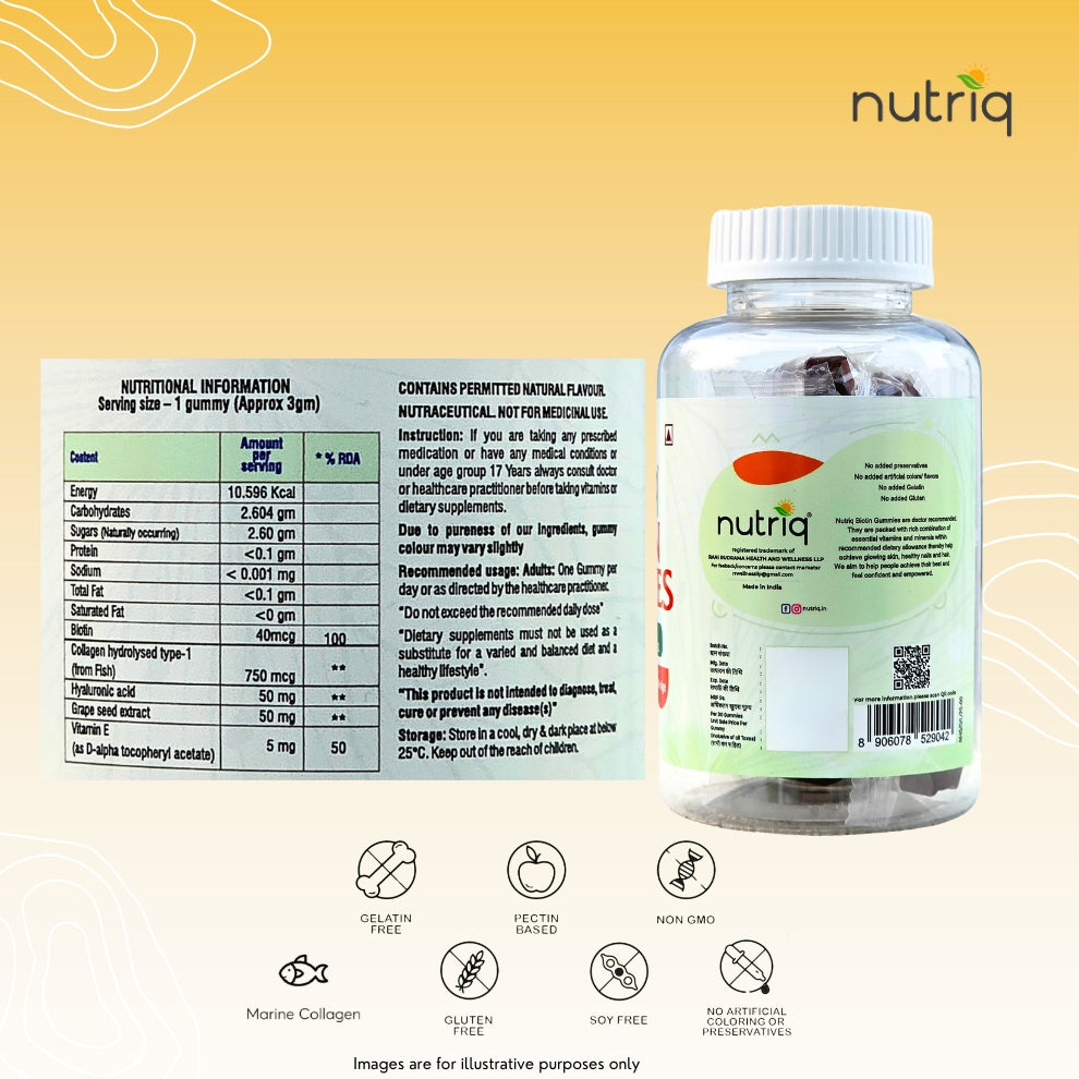nutriq biotin gummies