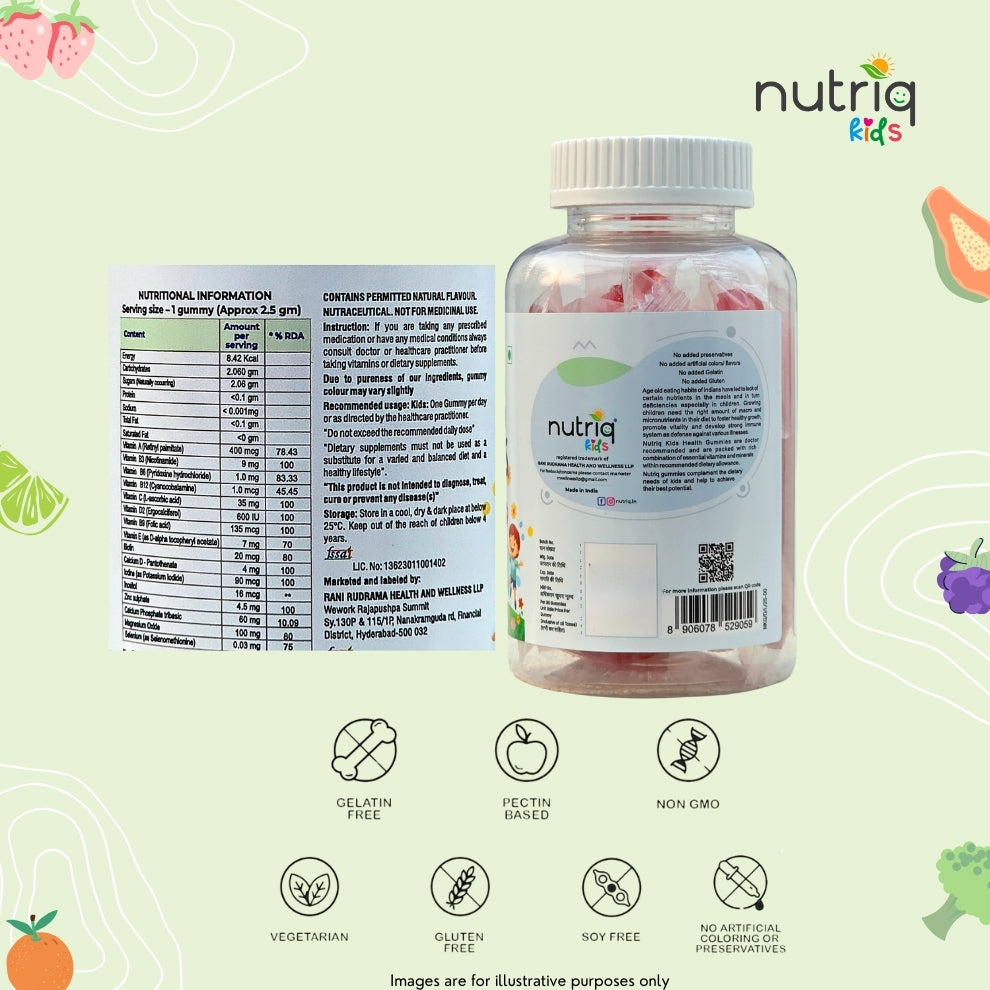 nutriq kids multivitamin gummies