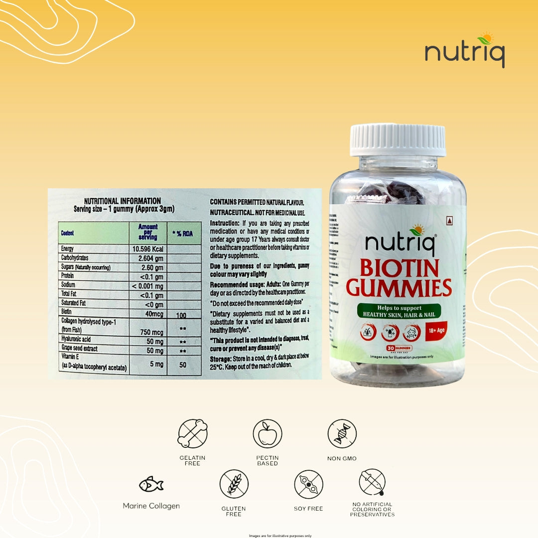 nutriq biotin gummies
