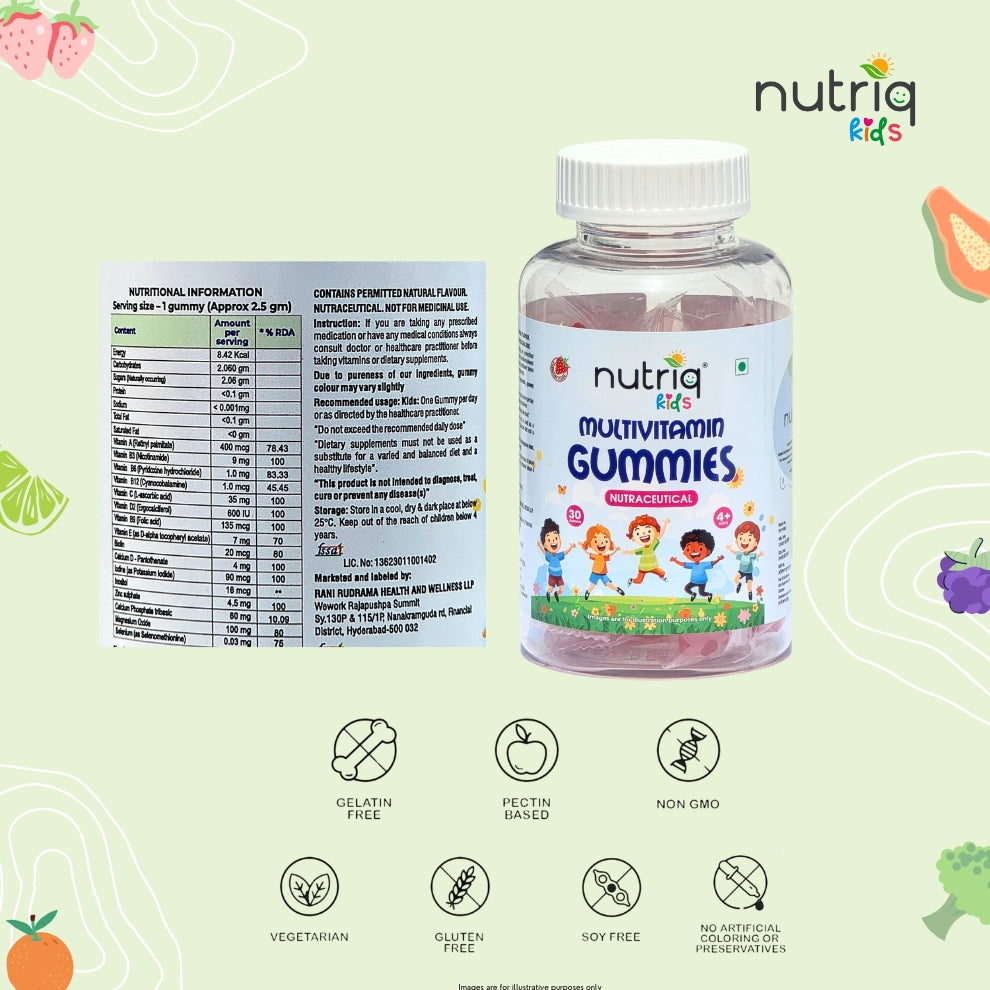 nutriq kids multivitamin gummies