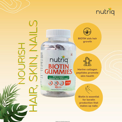 Nutriq Biotin Gummies